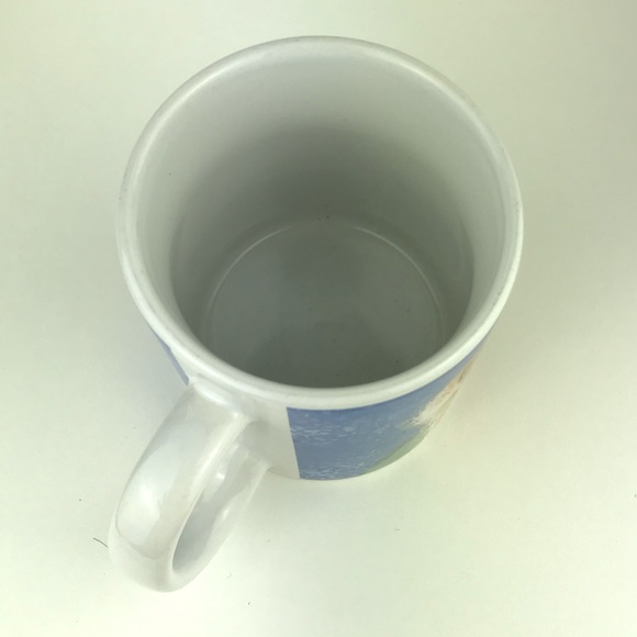 Vintage Star Wars Chewbacca Mug Blue White Splattered Galaxy Pattern - Picture 4 of 5